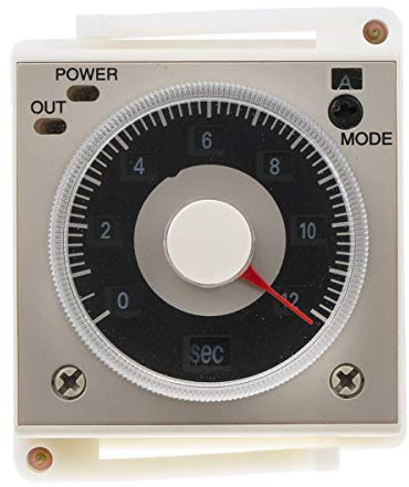 RS PRO Zeitrelais, Frontplattenmontage, 0.1 s → 300h, 220V ac, 2 Kont. Einfach, 2 Wechselschalter (SPDT)