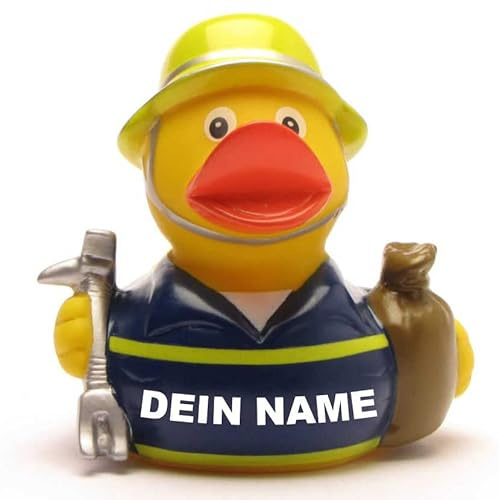 Badeente - personalisierbar (THW Ente)