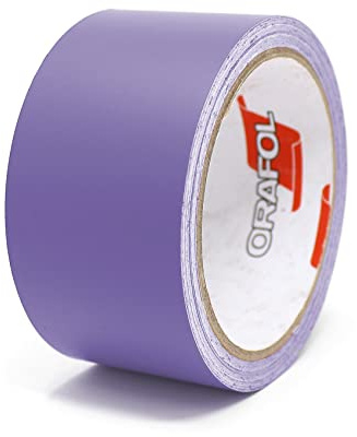 Finest Folia 10 Meter Matt Zierstreifen Auto LKW Motorrad Boot Modellbau Basteln DIY Deko Dekorstreifen Seitenstreifen Klebestreife selbstklebend (Lavendel matt, 40mm Breite)