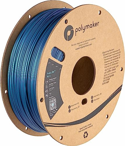 Polymaker PA02083 Starlight Filament PLA Mehrfarbig, Farbwechsel 1.75mm 1000g Starlight Neptune Poly
