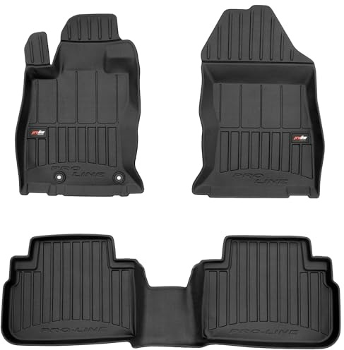 M MOTOS Bilgummimattor för Subaru Forester V fran 2018 Förbättra din resekomfort med Anti-Slip Mat Car 3D- Golvmattor för bilgolv i alla väder, skydd mot smuts