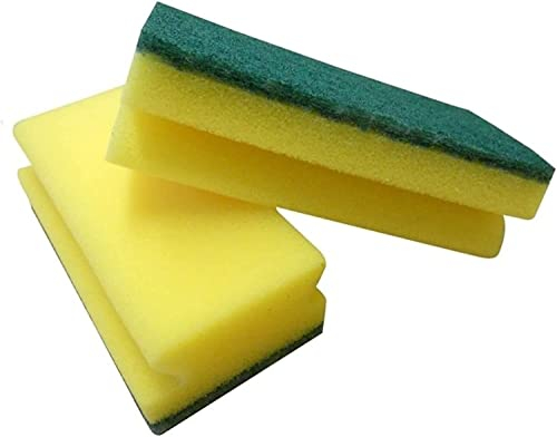 20 Pieces Extra Large Heavy Duty Scrub Sponge, Durable Scourer Removes Grease & Burnt-on Food Easily With Easy Grip