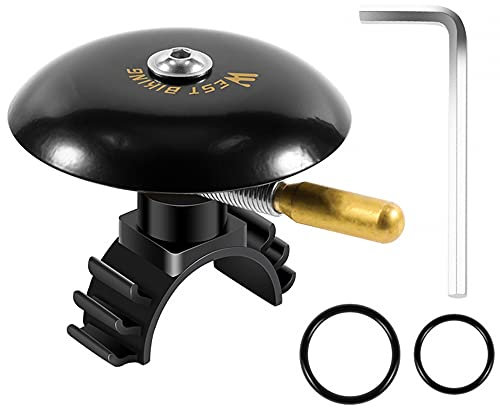 MiOYOOW Campanello per bicicletta, stile retrò, per bici da strada, mountain bike, BMX