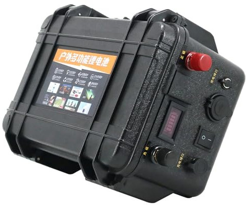 SSCYHT Batterie au Lithium 12V 24V 48V, Ultra légère, étanche, Haute Puissance, pour propulseur extérieur, 60ah, 80ah, 100ah, 120ah, 150ah, 200ah, pour Moteur de Bateau,B 12v 120ah