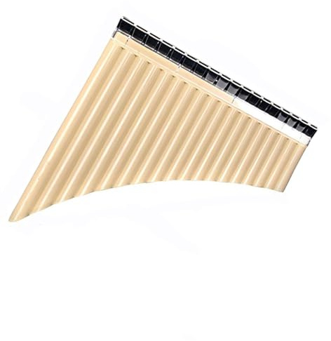 Panflöte Instrument Panflöte, 18 Pfeifen Blasinstrument Panflöte G-Taste Panflöte Chinesisches Traditionelles Holzblasinstrument Mit Tasche