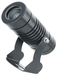 Foco de luz LED para Exteriores, Foco LED Impermeable IP67, Luces de proyector de Pared Exterior, lámpara de Haz Estrecho de irradiación de Larga Distancia, para iluminación de Edificios (Azul 10 W
