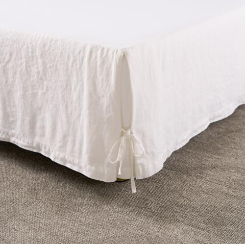 Olivier Desforges Cache Sommier Casper Blanc 90 X 200 cm