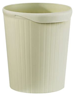 PLMNBQWE Papelera para el hogar Papelera de Interior con asa integrada Papelera para la Oficina Papelera para el baño Papelera para el baño