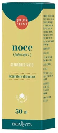 Erba Vita Estratti Liquidi - Gemmoderivato Noce, 50ml