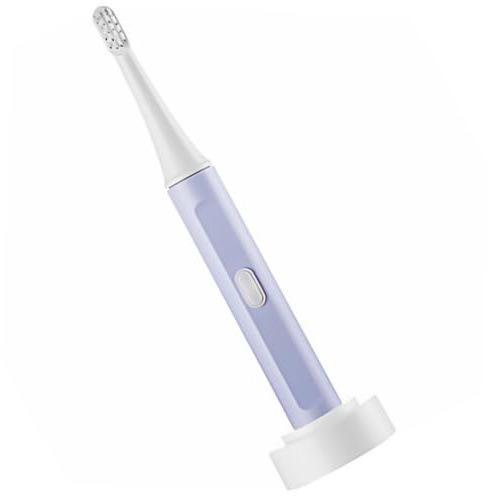 HAMPPLIES Spazzolino da Denti Design Ergonomico Elettrico, Spazzolino Elettrico a Batteria Ipx5, Pulizia per Igiene Orale Quotidiana