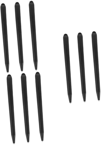 HOMSFOU 3 Series Bolígrafo Stylus Táctil Doble Punta Para Pantallas Táctiles Lápiz Digital Para Notas Y Dibujo Electrónicas Compatible Con Smartphones Y Tablets 3 Piezas*3