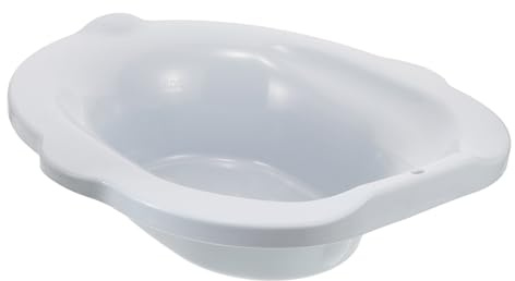 SOPOTUTU Faltbares Sitzbad für Toilette aus Robustem Material Leicht und Tragbar für Postpartale Pflege und Hämorrhoiden Geeignet für Standard Verlängerte Toiletten Fördert Entspannung und