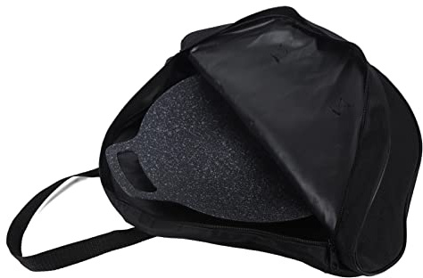 Qalvona Barbacoa Coreana Plancha Redonda Antihaderente 34cm, Aluminio con Recubrimiento de Piedra Maifan - Ideal para Camping, Interior y Exterior, Fácil Limpieza y Alta Durabilidad (38cm)