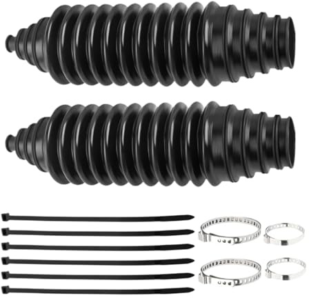 Soufflets de protection pour biellette de direction Pare-Poussière De | Cache-poussière de crémaillère Pour les accessoires de voiture