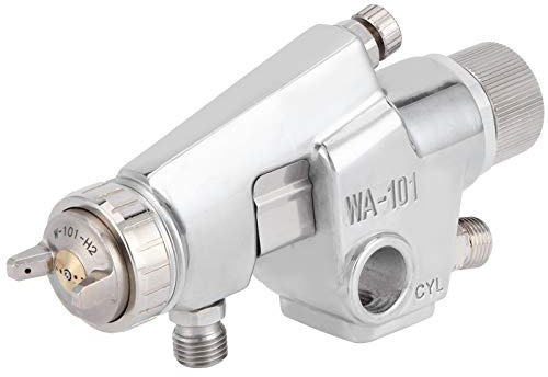 FTVOGUE Pulverizador de Pintura Neumático Automático de Aleación de Zinc, Tamaño de Pulverización Ajustable, Alta Atomización, Ideal para Amantes del Bricolaje y Espacios Estrechos