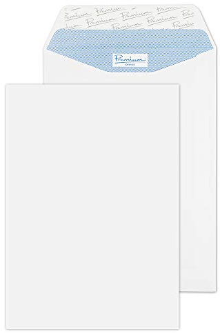 Blake Office | enveloppe C5 (22.9 x 16.2cm) | lot de 25 unités | 120 GSM | enveloppes blanches à bande protectrice | certifié FSC | enveloppes écologiques recyclables | Modèle 34113