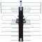 STRONG - Antenne TV trinappe extérieure amplifiée 20dB - Réception chaînes TNT HD/UHD - Filtre 4G/5G - Montage Rapide - Câble 20m et fiches F fournis