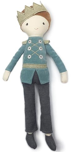 MON AMI Prince Jean Luc Heirloom Doll 15-Inch Plush Doll for Girls | Soft Royal Prince Stuffed Toy with Elegant Outfit | Storybook Playtime Companion | Nursery & Bedroom Décor | Gift for All Ages