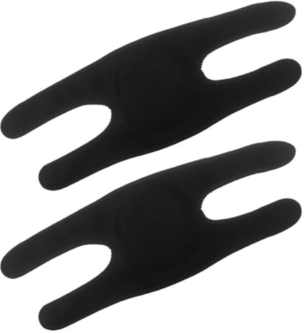 2pcs Thick Knee Protector Pads for Dance and Sports | Neoprene and Ok Cloth Build, Black Simple Style, Comfortable Breathable Sweat Absorbent Protection
