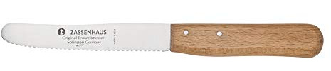 Zassenhaus Brotzeitmesser Wellenschliff, Buche