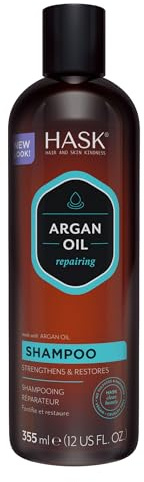 HASK schampo Argan Oil, för alla hårtyper, 355 ml