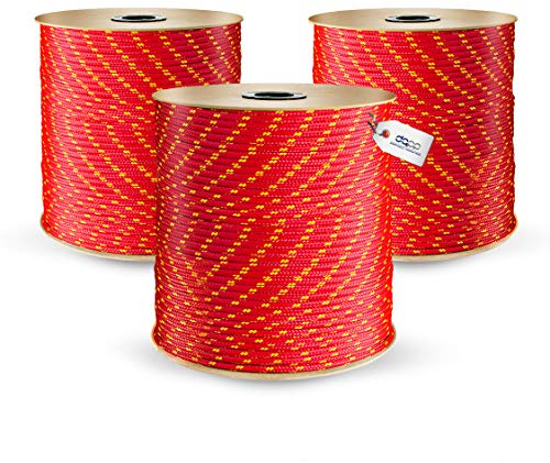 Polypropylen repsladd 3 mm #04 - 50m Röd