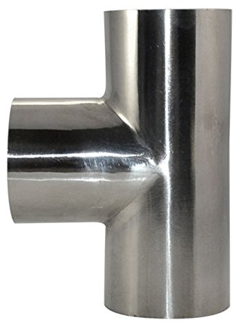 OD 51mm 2'' sanitär T-Stück schweiß Edelstahl Rohrverbinder