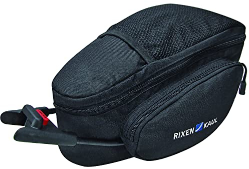 KlickFix 0217MS Unisex Fahrradtasche Contour Magnum Fahrradtasche, schwarz,STANDARD