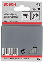 Bosch 1000x Feindrahtklammern, Typ 58/8 | Länge 8 mm,