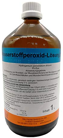 WASSERSTOFFPEROXID Lösung 3% Ph.Eur. 1 l