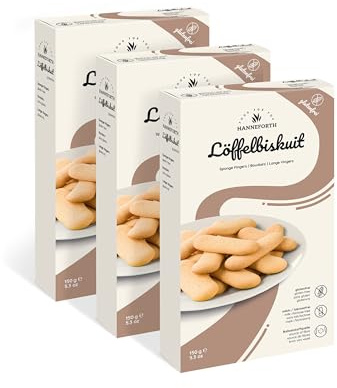 Glutenfreie Löffelbiskuit | 3x150g | Hanneforth