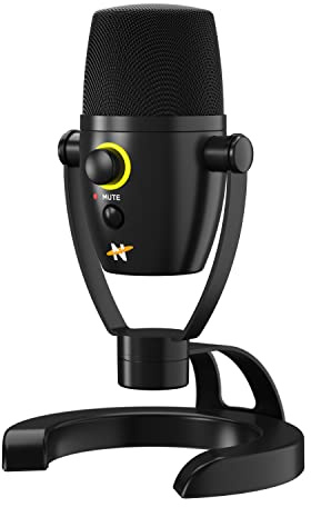 Neat Bumblebee II – Professionelles unidirektionales USB-Kondensatormikrofon mit 24 Bit/96 kHz Digital-Klangausgabe für Tonaufnahmen, Streaming, Podcasts und Gaming-Applikationen