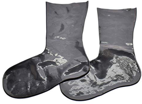 Rubberfashion Latex Socken kurz - Rubber Latexsocken Knöchel lang - Latex Strümpfe für Damen und Herren
