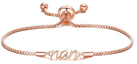 Philip Jones Rose Gold Plated Nan Bracelet Created with Zircondia® Crystals