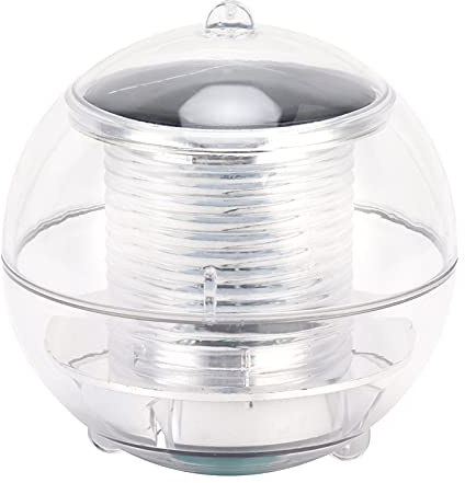 Natudeco Lampe Solaire Flottante IP67 Étanche RVB Changement de Couleur Veilleuses LED Lumière de Bassin Extérieur Piscine Boule Lampe Lustre de Jardin pour Lacs Aquariums Fontaines