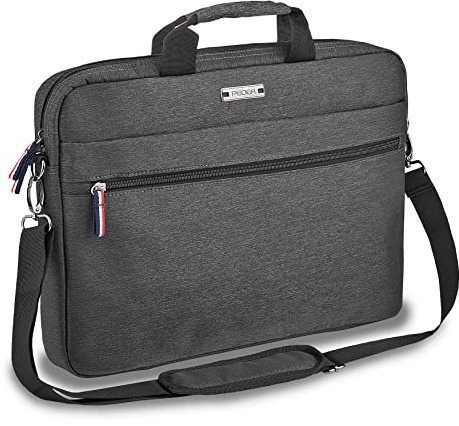 Pedea Laptoptasche URBAN-HIP Notebook Umhängetasche mit Tablet Fach, grau