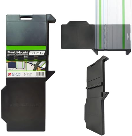 StealthMounts Trax90 XL Équerre de Guidage pour Scie sur Rail Festool | Guide d'Angle à 90° pour Scie Plongeante | Compatible avec Rails de Guidage | Précision et Stabilité Supérieures