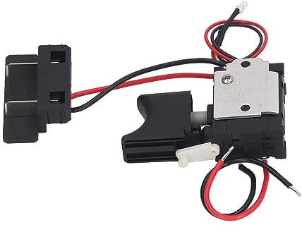 Interruptor Gatillo Taladro Eléctrico Regulación Velocidad con Luz para