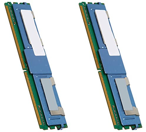 Censous 2 x Memoria RAM DDR2 de 8 GB 667 MHz PC2 5300 240 Pin DIMM Memoria RAM 1,7 V para servidor de memoria