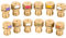 Ugelli Gas Metano | Ugelli Gas GPL | Ugelli GPL | Ugelli Gas | Ugelli Piano Cottura Metano - Set 12 Pezzi in Ottone per Forni e Piani Cottura a Gas