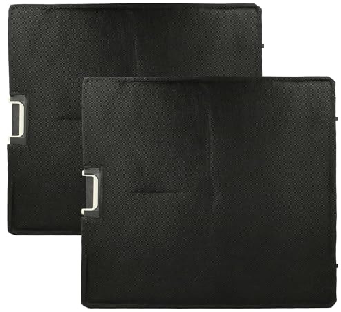 vhbw 2x Aktivkohlefilter kompatibel mit Miele DA 6996 W | DA 6086 W, DA 60x6 W, DA 6796 W, DA 6096 W Dunstabzugshaube - 34 x 31 x 2,2 cm