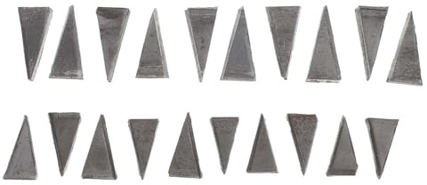 20 Pièces Cales De Fixation De Hache, Cales Triangulaires Pour Manche De Marteau Petit Outils De Renfort De Manche Compact Pour Installation Et Réparation D'Hachettes