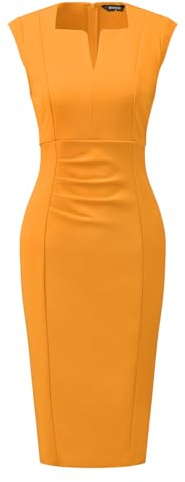 Allegra K Damen Professional Office Dresses Casual