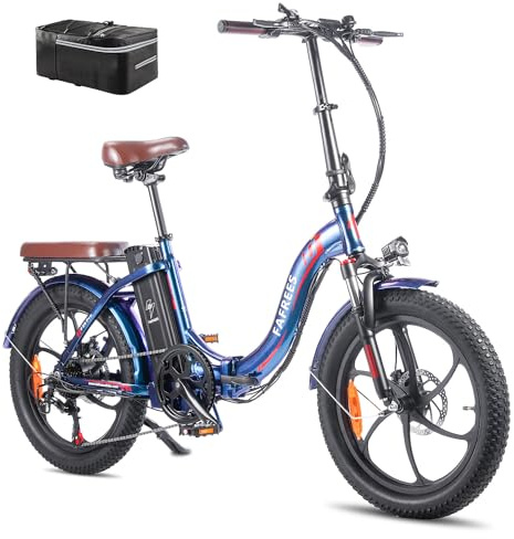 Fafrees F20 PRO E-Bike Klapprad Elektrofahrrad 20 Zoll Fatbike, 250W Motor 36V 20AH Akku, 20 * 3,0 Zoll Mountainbike Elektrofahrrad 40 Nm