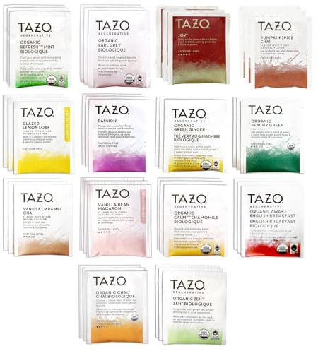 Tea Bags Sampler Assortment Variety Pack Gift Box (42 Count) 14 Different Flavors Gifts for Him Women Men Tea Lovers Couples Family Friends Coworker