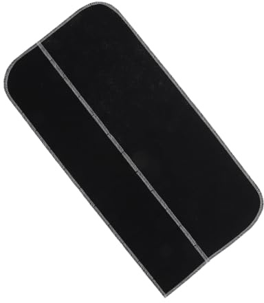 MAGICLULU Silverware Storage Bag Anti Tarnish Protector Felt Cutlery Organizer for Kitchen Utensils and Jewelry Storage Black