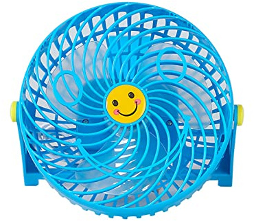 Watreketal Ventilateur de bureau USB pour table de bureau - 2 vitesses - Sans pales - Remplacement pour chambre à coucher extérieure
