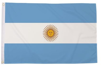Midland Imports Bandera de Argentina pequeña