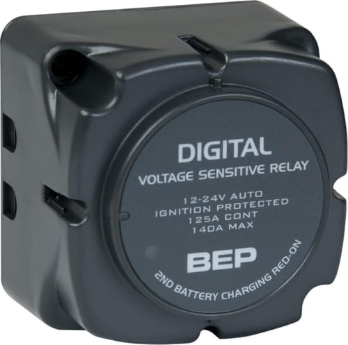 Bep Marine 710-140 A Digital Spannung Sensing Relay, ND, Grau, Einheitsgröße
