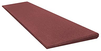 Bordsteinrampe Excellent 25 mm Auffahrrampe Überfahrrampe Erstklassige Schwellenrampe aus Gummigranulat, Made in Germany, Rotbraun Die perfekte Rampe für einfaches Überfahren von Hindernissen.